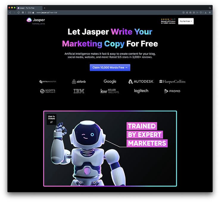 Jasper AI Content Writing Service